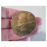 1922 Peace silver dollar