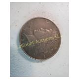 1922 Peace silver dollar
