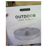 servappetit  outdoor lazy susan galvanized