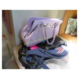 assorted purses