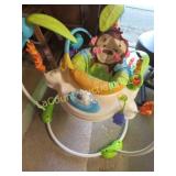 baby activity center monkey jungle themed