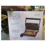 Wolfgang Puck panini duet press