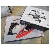 mini drone & remote control boat new in boxes