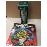 metal chinese checkers & find it game