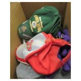 assorted baseball hats caps Packers Polka Days