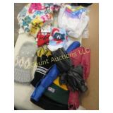 3 umbrellas cat hat & scarf new socks more
