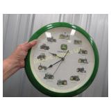John Deere tractor clock