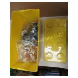 Lego classics in plastic bin