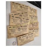 new old stock Pikle-Rite pinbacks in packages