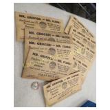 new old stock Pikle-Rite pin backs in packages