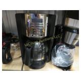 2 coffee makers regular Mr Coffee & mini