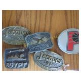 5 belt buckles Jacques peters Pulaski Egypt