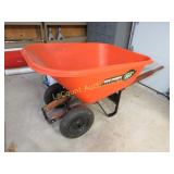 True Temper 2 wheeled wheel barrow