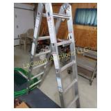 Krause trimatic folding ladder