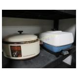 electric skillet crockpot type cooker