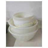 fire king mixing bowls assorted