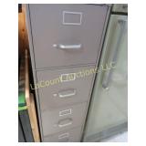 Steelcase 4 drawer file cabinet