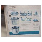 stainless pasta cooker unused  in box