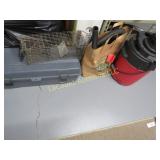 tool box small shop vac live trap