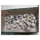 Williamsburg mini pottery pieces many