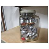 vintage large jar cookie cutters