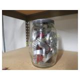 vintage large jar cookie cutters
