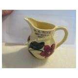 Vintage Watt W A Ecke Grocery apple mini pitcher