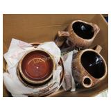 brown dripware pitchers bowls kathy kale