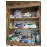 cabinet bathroom personal care items