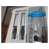2 ceramic knives chicago cuttlery knives