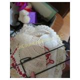 doilies plate many holders one for wall