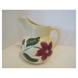 vintage Watt 5 leaf star flower pitcher