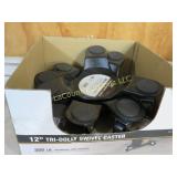 12' tri-dolly swivel casters