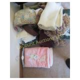 many hand knit scarves new baby blanket misc