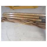surveying stakes measuring