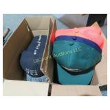 assorted baseball hats NRA