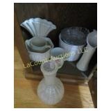 assorted vases & planters