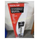 New Everbilt pedestal sump pump 1/2 HP