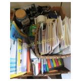 office supplies note pads money jar misc L@@K