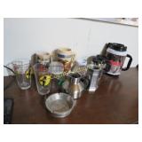 wildlife related glassware ashtray mugs