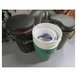 bucket seats pails