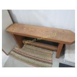 wood bench