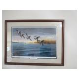 Les Kouba Bills visiting long point framed print
