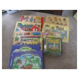 Childs large piece puzzles fisher price Books