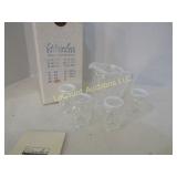 Weishar moon stars mini pitcher glasses