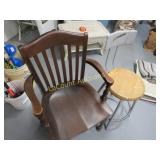 ship stool chair wood arm chair