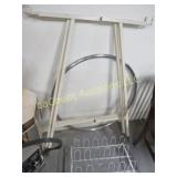 rounder clothing rack stand shoe rack