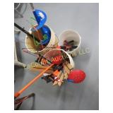 fishing tip ups ice auger jig poles skimmer
