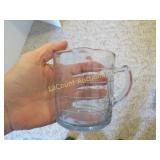 3 Fire King Blue Sapphire measuring cup