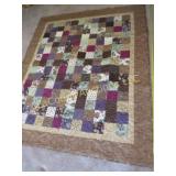 beautiful handmade quilt